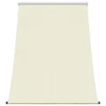 Auvent rétractable crème 150x150 m tissu et acier
