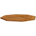 Dessus de table 80x80x2,5 cm octogonal bois de teck massif