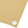Écran de balcon sable 90x500 cm 100% polyester oxford