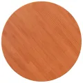 Dessus de table rond cire marron Ø70x2,5 cm bois de pin massif