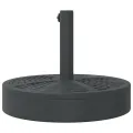 Base de parasol pour mâts Ø38 / 48 mm 25 kg rond