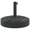 Base de parasol pour mâts Ø38 / 48 mm 25 kg rond