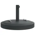 Base de parasol avec poignées pour mâts Ø38 / 48 mm 25 kg rond