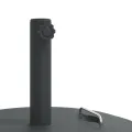 Base de parasol avec poignées pour mâts Ø38 / 48 mm 25 kg rond