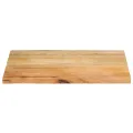 Dessus de table 80x60x2,5 cm bord vivant bois massif manguier
