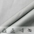 Voile d'ombrage gris clair 2x2x2 m 100% polyester oxford