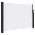 Auvent latéral rétractable blanc 140x500 cm