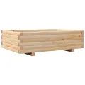 Jardinière 90x60x26,5 cm bois de pin massif