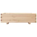 Jardinière 90x60x26,5 cm bois de pin massif