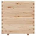Jardinière 70x40x72 cm bois de pin massif