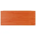Jardinière cire marron 110x60x46 cm bois de pin massif
