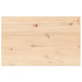 Dessus de table 80x50x1,7 cm rectangulaire bois de pin massif