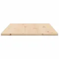 Dessus de table 80x50x1,7 cm rectangulaire bois de pin massif