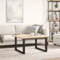 Dessus de table 2 pcs 90x45x2,5cm rectangulaire bois pin massif
