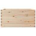 Jardinière 90x60x46 cm bois de pin massif