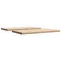 Dessus de table 2 pcs 70x35x2,5cm rectangulaire bois pin massif