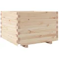 Jardinière 70x70x49,5 cm bois de pin massif