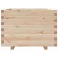 Jardinière 70x70x49,5 cm bois de pin massif