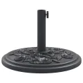 Base de parasol pour mâts Ø38 / 48 mm 12 kg rond