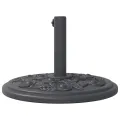 Base de parasol pour mâts Ø38 / 48 mm 12 kg rond