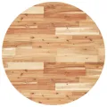 Dessus de table rond Ø80x4 cm bois massif d'acacia