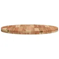 Dessus de table rond Ø80x4 cm bois massif d'acacia
