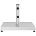 Base de parasol pour mâts Ø32/38/48 mm 28 kg carré