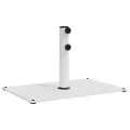 Base de parasol pour mâts Ø32/38/48 mm 15 kg rectangulaire