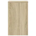 Supports pour plantes 2 pcs chêne sonoma bois d'ingénierie
