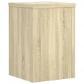 Supports pour plantes 2 pcs chêne sonoma bois d'ingénierie