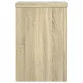 Supports pour plantes 2 pcs chêne sonoma bois d'ingénierie