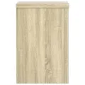 Supports pour plantes 2 pcs chêne sonoma bois d'ingénierie
