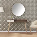 Panneaux muraux 12 pcs béton 50x50 cm XPS 3 m² origami