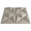 Panneaux muraux 12 pcs béton 50x50 cm XPS 3 m² origami
