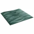 Panneaux muraux 12 pcs vert 50x50 cm XPS 3 m² pierre