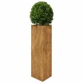 Jardinières 2 pcs triangulaire acier résistant aux intempéries