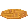 Dessus de table 80x80x2,2 cm octogonal bois massif d'acacia