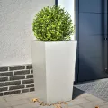 Jardinière 45x45x75 cm acier inoxydable