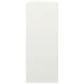Portant de bois de chauffage blanc 60x40x100 cm acier