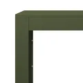 Portant de bois de chauffage vert 60x40x100 cm acier