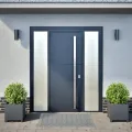 Jardinières 2 pcs anthracite 40x40x40 cm acier