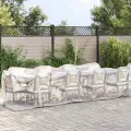 Bâche transparente avec œillets 2x10 m polyéthylène