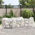 Bâche transparente avec œillets 2x4 m polyéthylène