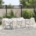 Bâche transparente avec œillets 2x6 m polyéthylène