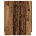 Meuble pour machine à laver vieux bois 70,5x71,5x91,5 cm
