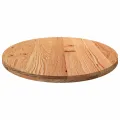 Dessus de table 220x100x4 cm bois de chêne massif ovale