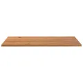 Dessus de table marron clair bois chêne massif rectangulaire