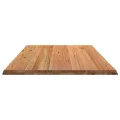 Dessus de table marron clair bois chêne massif rectangulaire