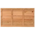 Dessus de table marron clair bois chêne massif rectangulaire