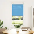 Store plissé bleu 60x100 cm largeur du tissu 59,4 cm polyester